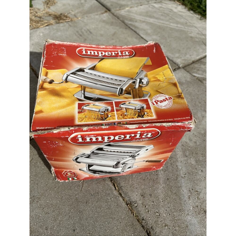 Imperia Pasta Maker Machine Heavy Duty Steel